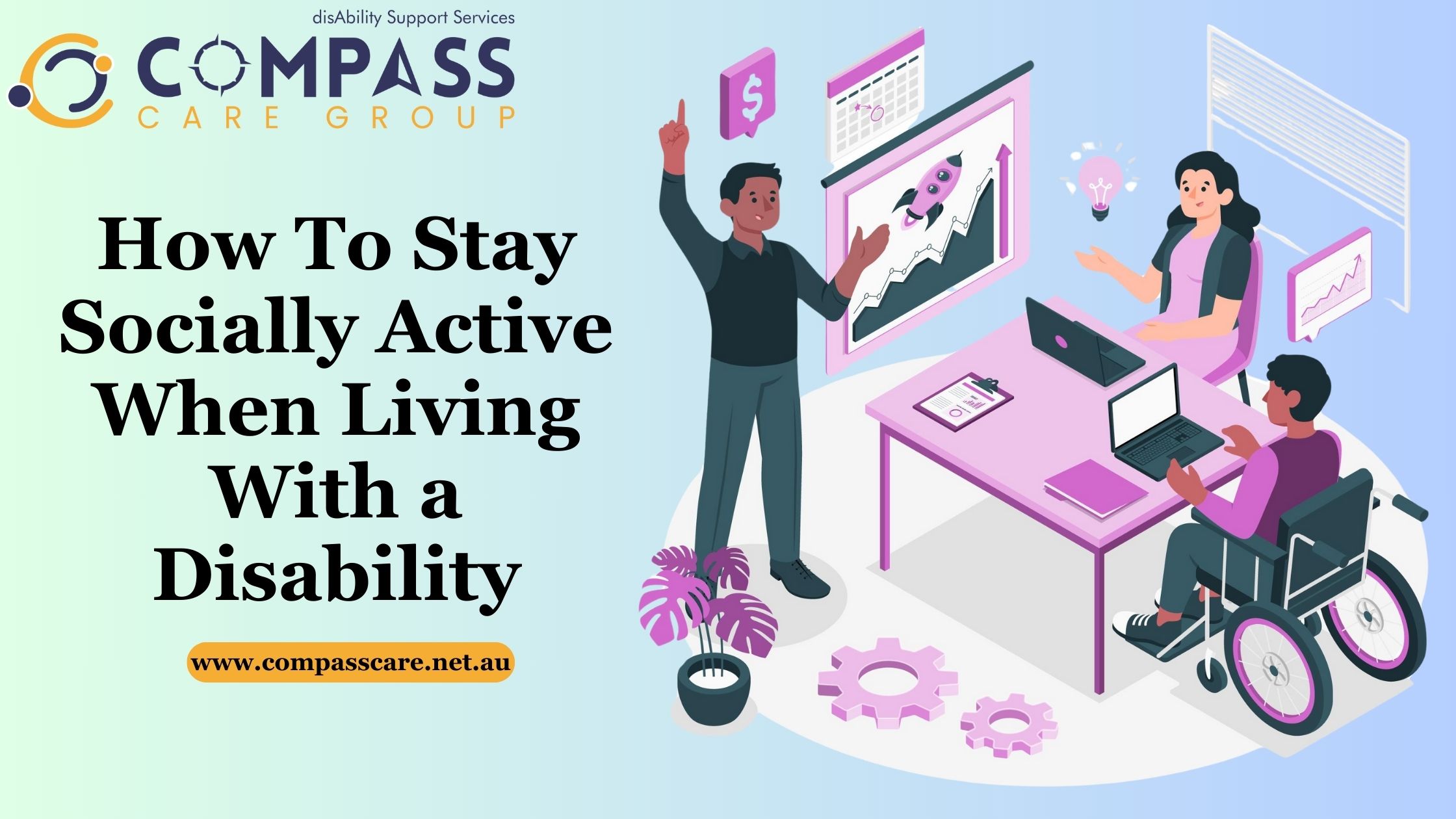 How To Stay Socially Active When Living With a Disability