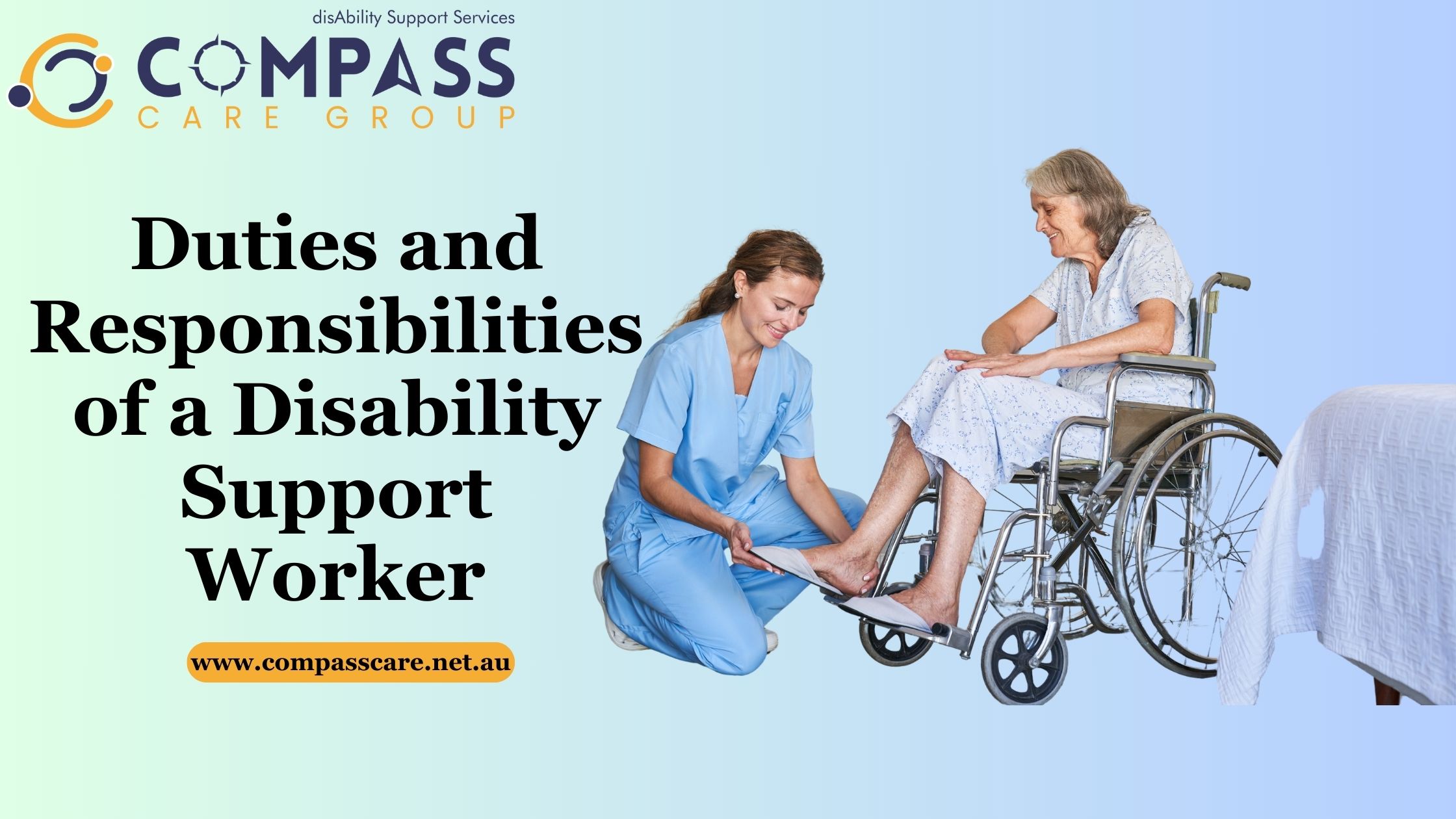 Duties And Responsibilities Of A Disability Support Worker